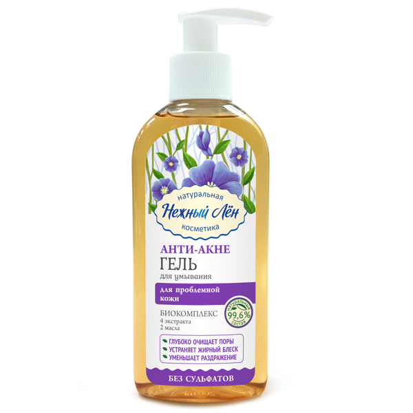 ГЕЛЬ АНТИ-АКНЕ ДЛЯ УМЫВАНИЯ ПРОБЛЕМНОЙ КОЖИ 200 МЛ
