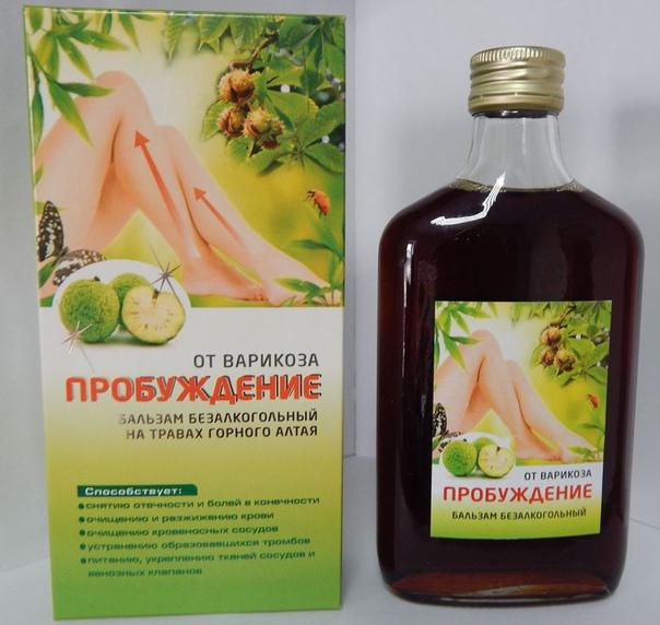 БАЛЬЗАМ МЕДОВЫЙ ПРОБУЖДЕНИЕ "ОТ ВАРИКОЗА" 250 МЛ