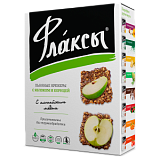 ФЛАКСЫ С ЯБЛОКОМ И КОРИЦЕЙ (120гр.)