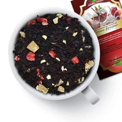 ЧАЙ ЧЕРНЫЙ "СОЧНЫЕ ФРУКТЫ" 50гр.