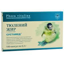 ТЮЛЕНИЙ ЖИР В КАПСУЛАХ 120капс.