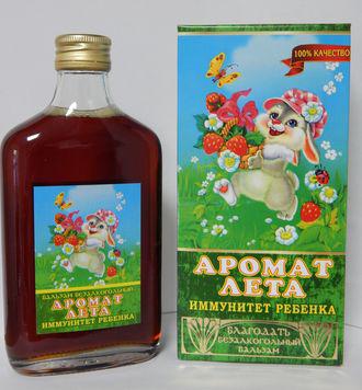 БАЛЬЗАМ МЕДОВЫЙ АРОМАТ ЛЕТА "ИММУНИТЕТ РЕБЕНКА" 250 МЛ
