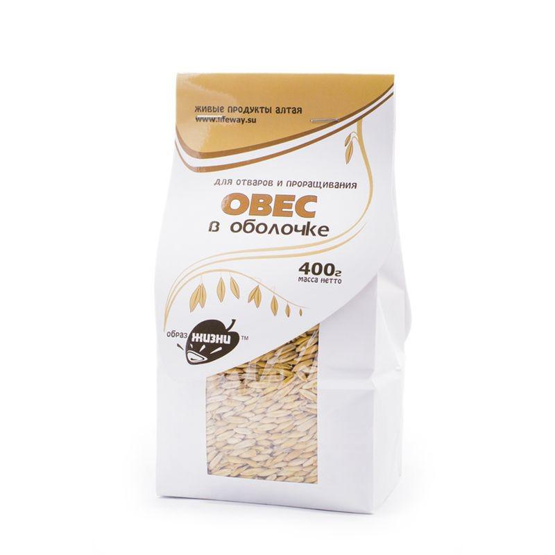 ОВЕС В ОБОЛОЧКЕ ДЛЯ ОТВАРОВ И ПРОРАЩИВАНИЯ 400 гр.