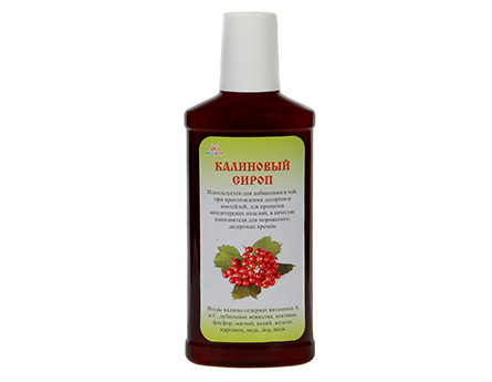 СИРОП КАЛИНОВЫЙ 380 МЛ