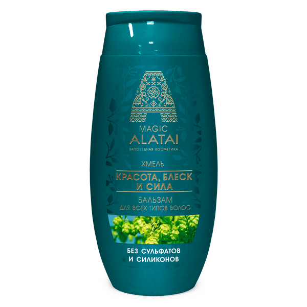 БАЛЬЗАМ ДЛЯ ВСЕХ ТИПОВ ВОЛОС "КРАСОТА, БЛЕСК И СИЛА" 250 МЛ
