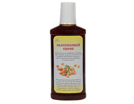 СИРОП ОБЛЕПИХОВЫЙ 380МЛ