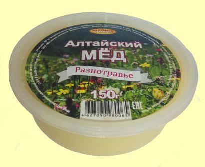 МЁД РАЗНОТРАВЬЕ 150 гр.