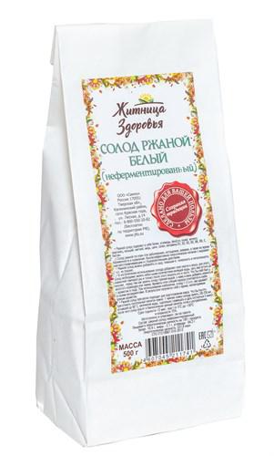 СОЛОД БЕЛЫЙ НЕФЕРМЕНТИРОВАННЫЙ 500 ГР