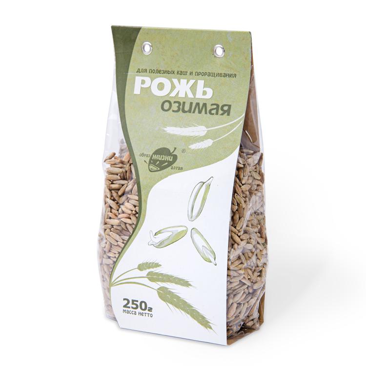 РОЖЬ ОЗИМАЯ ДЛЯ ПОЛЕЗНЫХ КАШ И ПРОРАЩИВАНИЯ 250 ГР