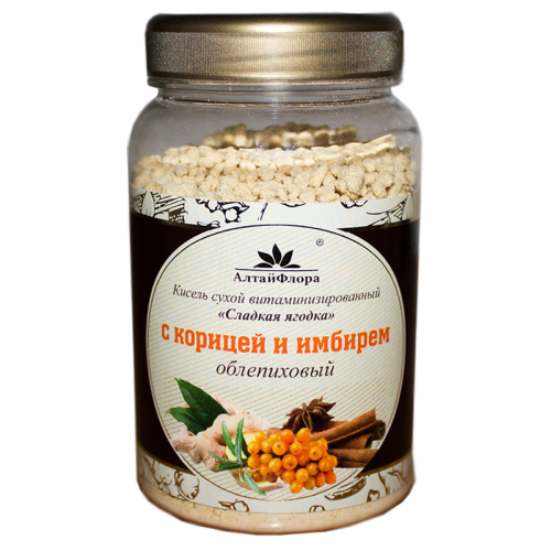 КИСЕЛЬ ИМБИРНЫЙ "ОБЛЕПИХОВЫЙ" 250 МЛ