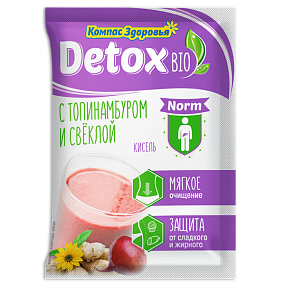 КИСЕЛЬ DETOX С ТОПИНАМБУРОМ И СВЕКЛОЙ 25 ГР