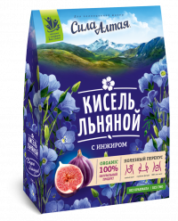 КИСЕЛЬ ЛЬНЯНОЙ С ИНЖИРОМ "СИЛА АЛТАЯ" 150 ГР