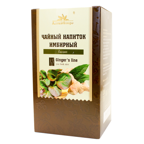 ИМБИРНЫЙ ЧАЙ С БАДАНОМ