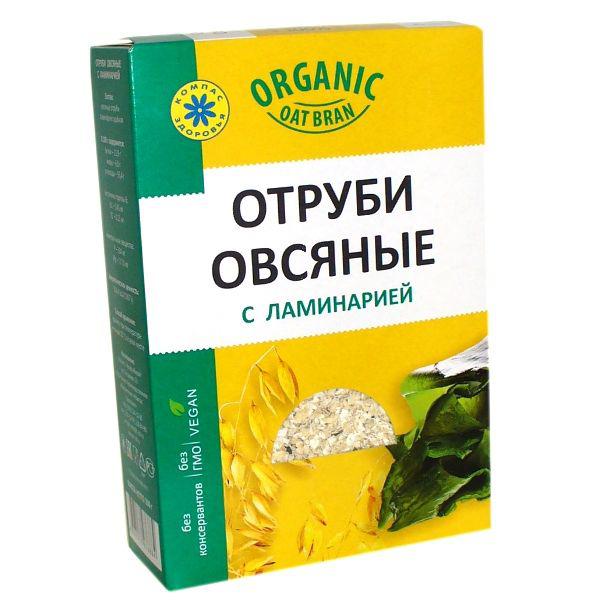 ОТРУБИ ОВСЯНЫЕ С ЛАМИНАРИЕЙ  200гр.