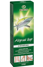 КРЕМ ОТ ВАРИКОЗНОГО РАСШИРЕНИЯ ВЕН И ТРОМБОФЛЕБИТА. АКУЛИЙ ЖИР И ЛЕСНОЙ ОРЕХ (75мл.)