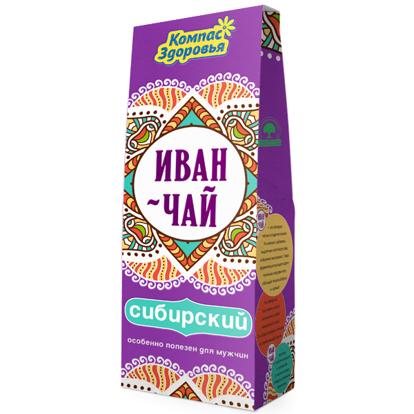 ИВАН-ЧАЙ "СИБИРСКИЙ" КОМПАС ЗДОРОВЬЯ 60 ГР