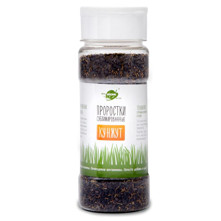 ПРОРОСТКИ КУНЖУТА СУБЛИМИРОВАННЫЕ 60 ГР
