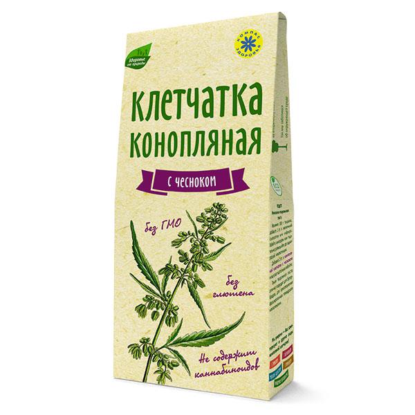 КЛЕТЧАТКА КОНОПЛЯНАЯ С ЧЕСНОКОМ 150 ГР