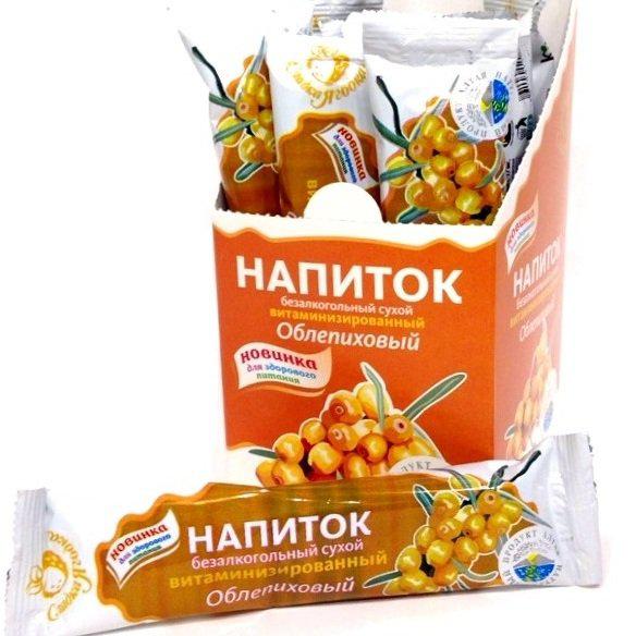 НАПИТОК ВИТАМИНИЗИРОВАННЫЙ ОБЛЕПИХОВЫЙ 20гр.