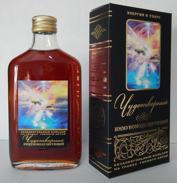 БАЛЬЗАМ МЕДОВЫЙ ЧУДОТВОРНЫЙ "ИММУНОМОДУЛИРУЮЩИЙ" 250 МЛ