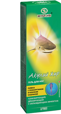 ГЕЛЬ ДЛЯ НОГ АНТИВАРИКОЗНЫЙ ПИЯВКА С ТРОКСЕРУТИНОМ И КОНСКИМ КАШТАНОМ (75 МЛ)