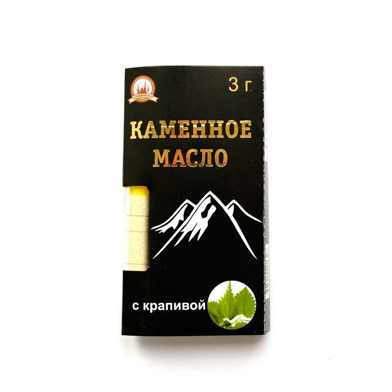 КАМЕННОЕ МАСЛО С КРАПИВОЙ (3гр.)
