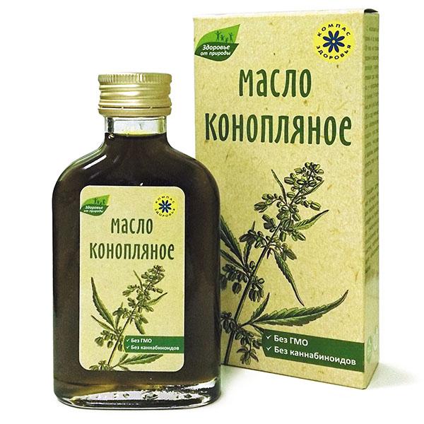 МАСЛО КОНОПЛЯНОЕ 100мл.