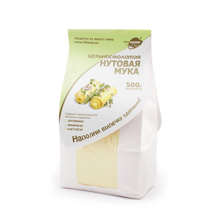 МУКА НУТОВАЯ  500гр.
