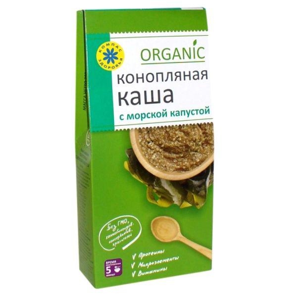 КАША КОНОПЛЯНАЯ С МОРСКОЙ КАПУСТОЙ 250 гр.