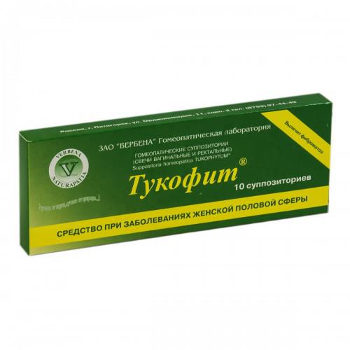 СВЕЧИ "ТУКОФИТ" (10 суппозиториев)