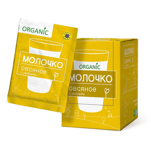 МОЛОЧКО ОВСЯНОЕ С ИМБИРЁМ 10гр.