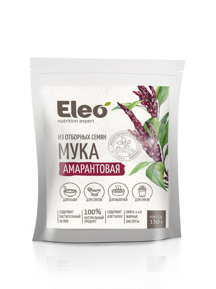 МУКА ИЗ СЕМЯН АМАРАНТА 150 гр.