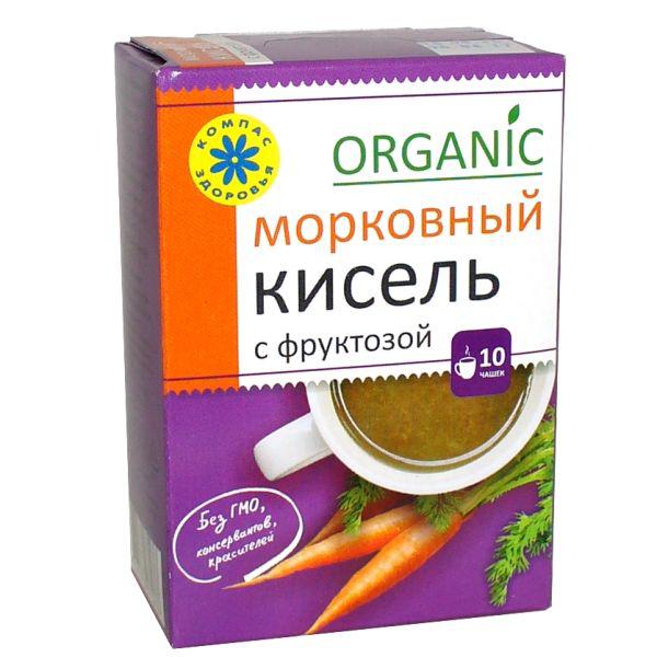 КИСЕЛЬ ОВСЯНО - ЛЬНЯНОЙ НА ФРУКТОЗЕ МОРКОВНЫЙ (150 гр.)