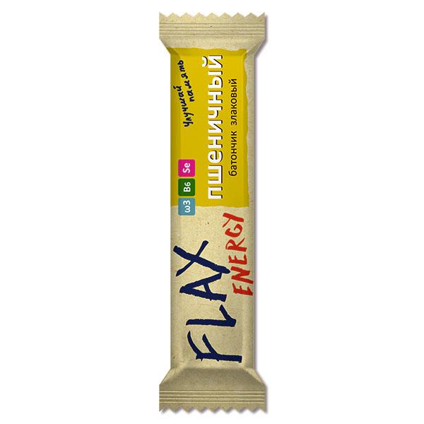 ФЛАКС БАТОН ЭНЕРДЖИ ПШЕНИЧНЫЙ 20 ГР