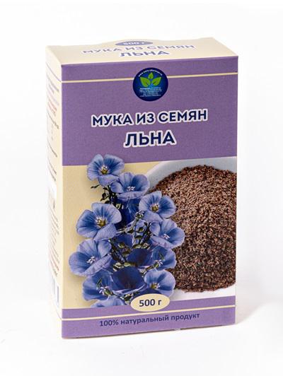 МУКА ЛЬНЯНАЯ 500 ГР