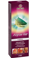 КРЕМ ОТ БОЛИ В МЫШЦАХ, СУДОРОГ И ОНЕМЕНИЯ. АКУЛИЙ ЖИР И ИМБИРЬ (75мл.)