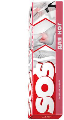 КРЕМ-БАЛЬЗАМ ДЛЯ НОГ АНТИВАРИКОЗНЫЙ "SOS ДЛЯ НОГ" (50 МЛ)