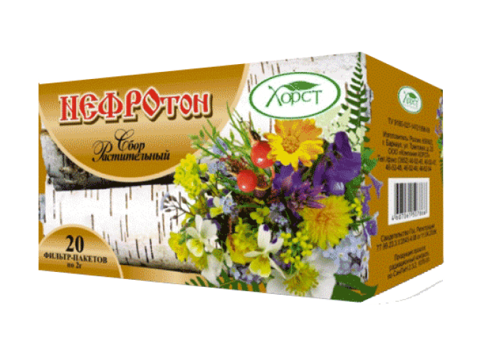 СБОР РАСТИТЕЛЬНЫЙ "НЕФРОТОН" (20ф/п)