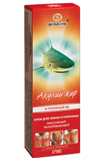 КРЕМ ОТ БОЛИ В СПИНЕ И ПОЯСНИЦЕ. АКУЛИЙ ЖИР И ПЧЕЛИНЫЙ ЯД (75мл.)