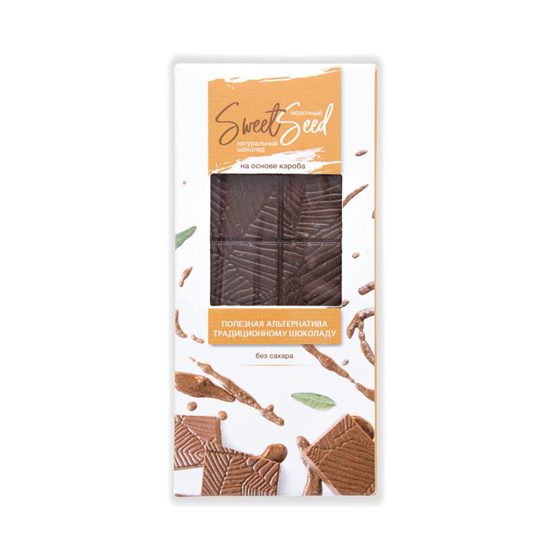 ШОКОЛАД МОЛОЧНЫЙ НА ОСНОВЕ КЭРОБА 40 ГР