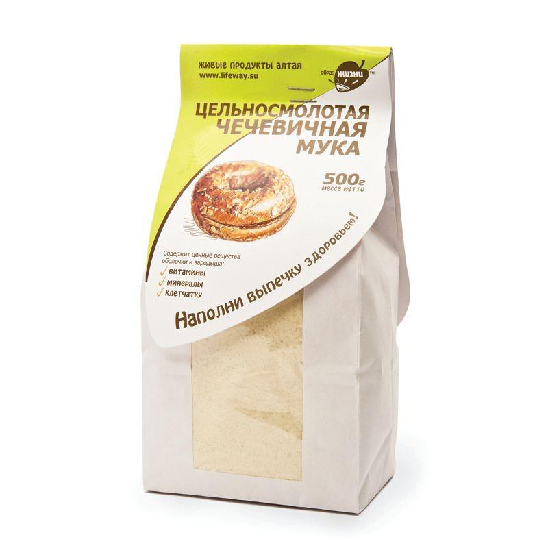 МУКА ЧЕЧЕВИЧНАЯ  500гр.