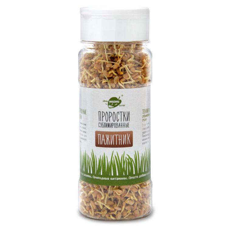 ПРОРОСТКИ ПАЖИТНИКА СУБЛИМИРОВАННЫЕ 40 ГР