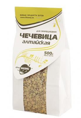 ЧЕЧЕВИЦА ДЛЯ ПРОРАЩИВАНИЯ  500 гр.