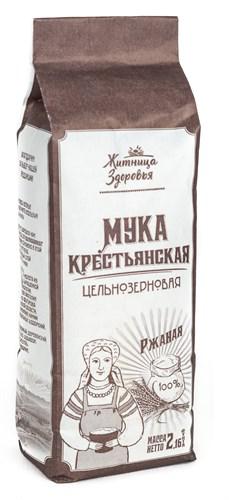МУКА РЖАНАЯ ЦЕЛЬНОЗЕРНОВАЯ КРЕСТЬЯНСКАЯ 900 ГР