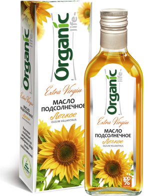МАСЛО ПОДСОЛНЕЧНОЕ "ЛЕГКОЕ"  250 мл.