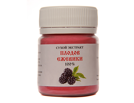 СУХОЙ ЭКСТРАКТ ПЛОДОВ ЕЖЕВИКИ 100% 25 ГР